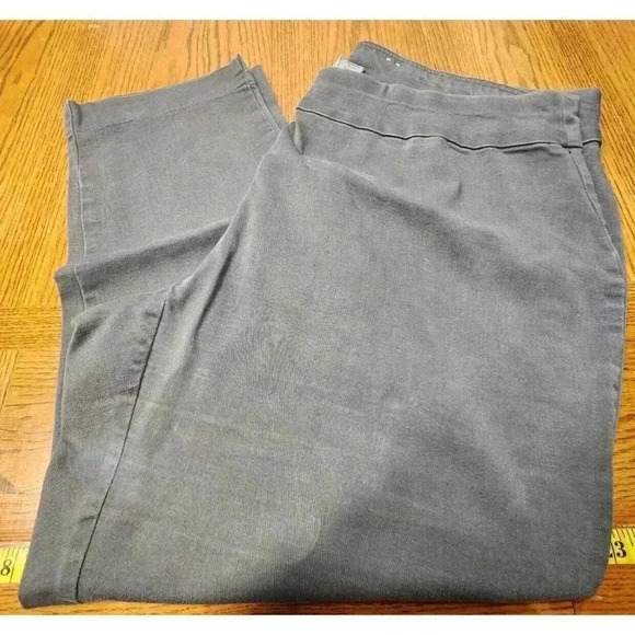 croft and barrow Pants - Croft & Barrow Gray Pants Plus Size 20W
